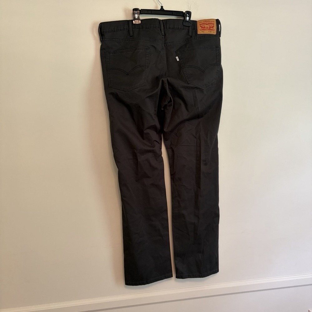 Levi's 541 Black Denim Jeans 38x34 Hipster Western Normcore